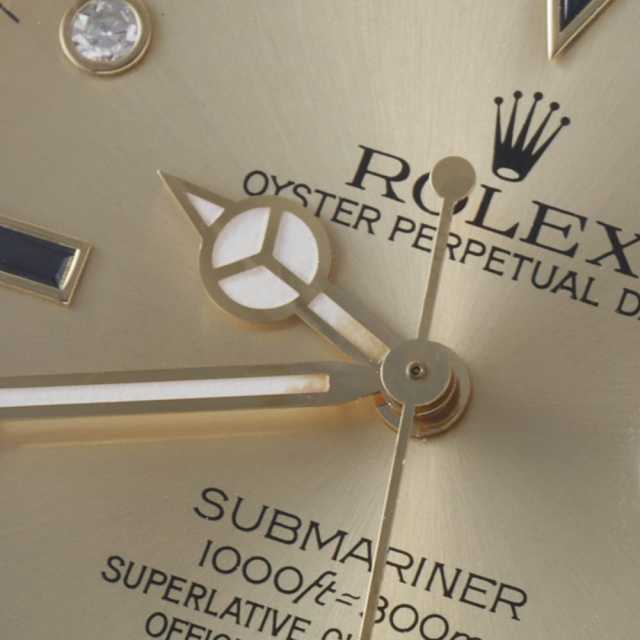 ROLEX Submariner 16618SG Men's Used
