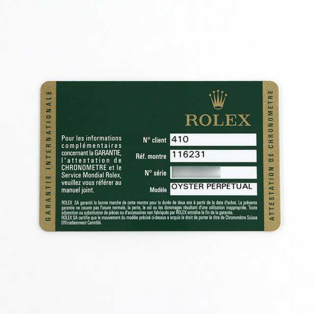 ROLEX Datejust 116231G Men's Used