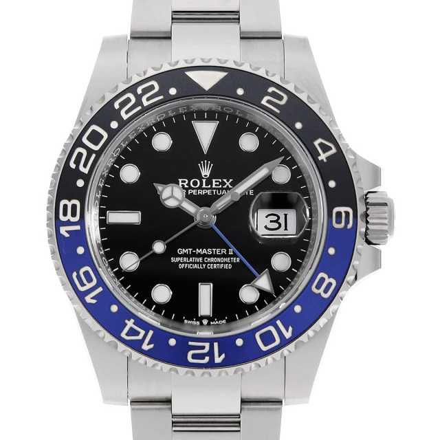 ロレックス GMTマスター 126710BLNR メンズ 中古