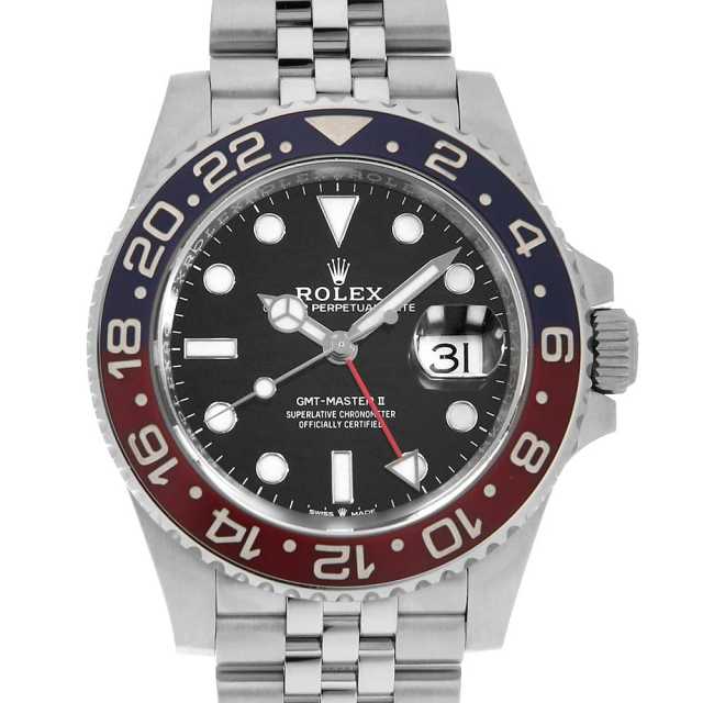 ロレックス GMTマスター 126710BLRO メンズ 中古