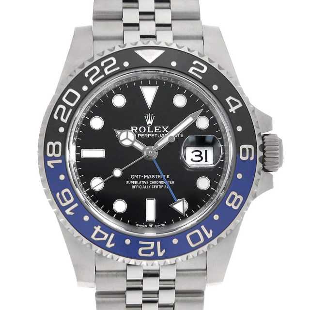 ロレックス GMTマスター 126710BLNR メンズ 中古