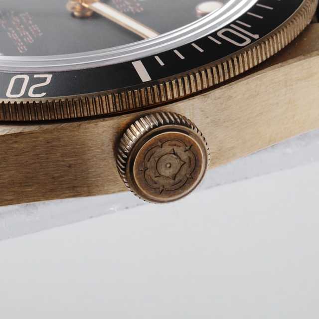 新品、純正チューダーブラックベイ・ブロンズ用　革ベルト チューダー ブラックベイ ブロンズ 79250BA [ブラックヌバック