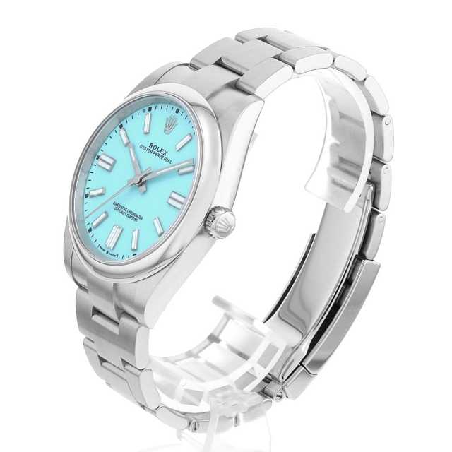 124300 ターコイズ ROLEX（ロレックス）オイスターパーペチュアル41