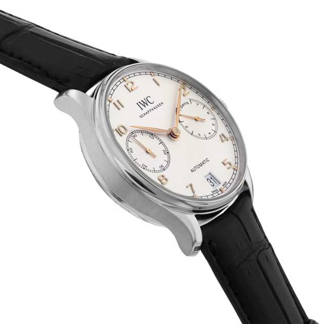 IW500704 シルバー IWC ポルトギーゼ オートマティック 中古