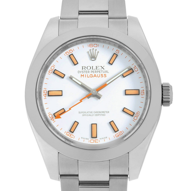116400 ホワイト ROLEX（ロレックス）ミルガウス 中古 | 東京・大阪の 