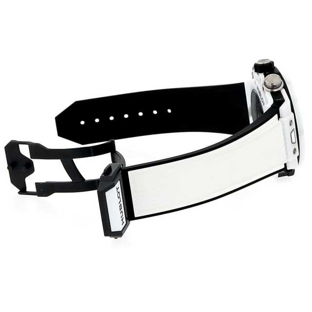 ⭐️正規品HUBLOラバーベルト ストラップ ビックバンウニコ 45mm黒中古 ♪ 楽天市場】ウブロ HUBLOT ビッグバン 301用 ラバーバンド 未使用