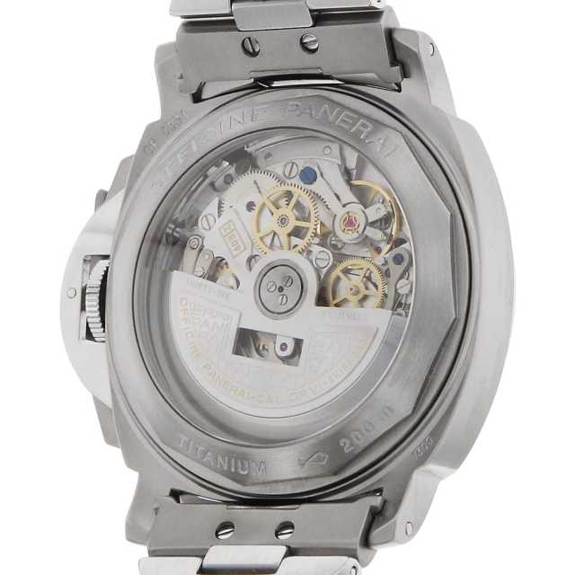 PAM00060 シルバー×ブラック PANERAI（パネライ）ルミノール フライ