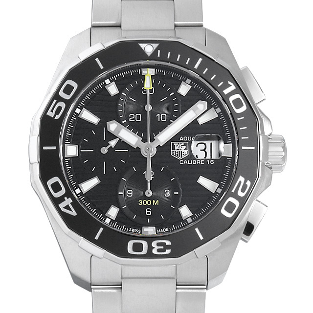 タグホイヤー アクアレーサー クロノグラフ キャリバー16 CAY211A.BA0927 中古 メンズ