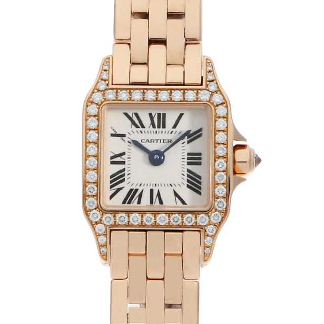 WF9011Z8 アイボリー Cartier（カルティエ）ミニサントス ドゥモワゼル