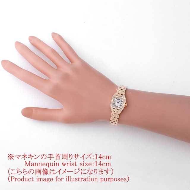 WF9011Z8 アイボリー Cartier（カルティエ）ミニサントス ドゥモワゼル
