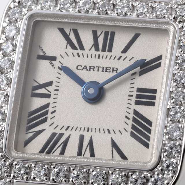 WF9005Y8 シルバー Cartier（カルティエ）ミニサントス ドゥモワゼル