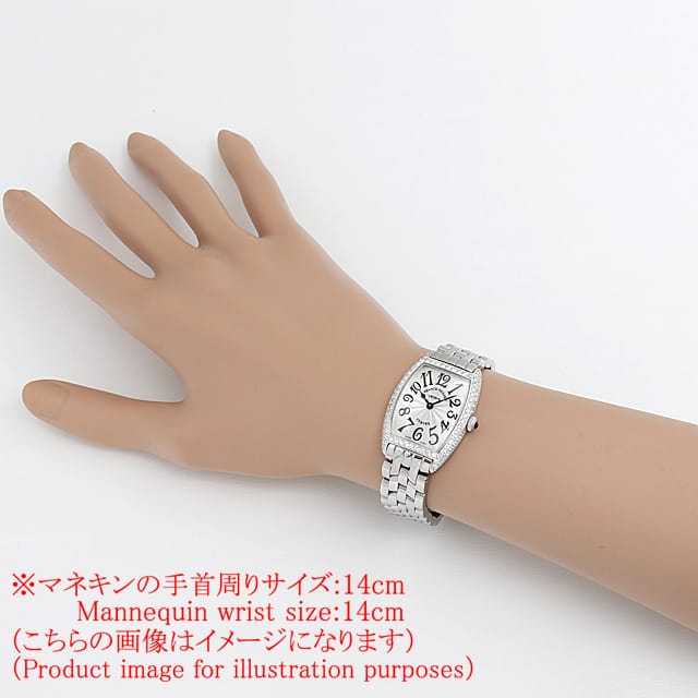フランクミュラー トノーカーベックス 1752QZD OAC レディース 中古