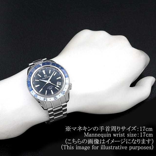 グランドセイコーGMT.SBGJ237 個人出品Seamaster グランドセイコー SBGJ237】青と白のベゼルが輝くメカニカル