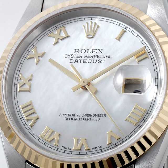 ロレックス デイトジャスト 16233NR メンズ 中古