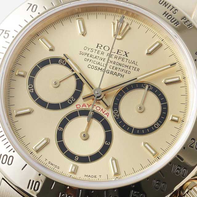 16528 シャンパン ROLEX（ロレックス）コスモグラフ デイトナ 中古