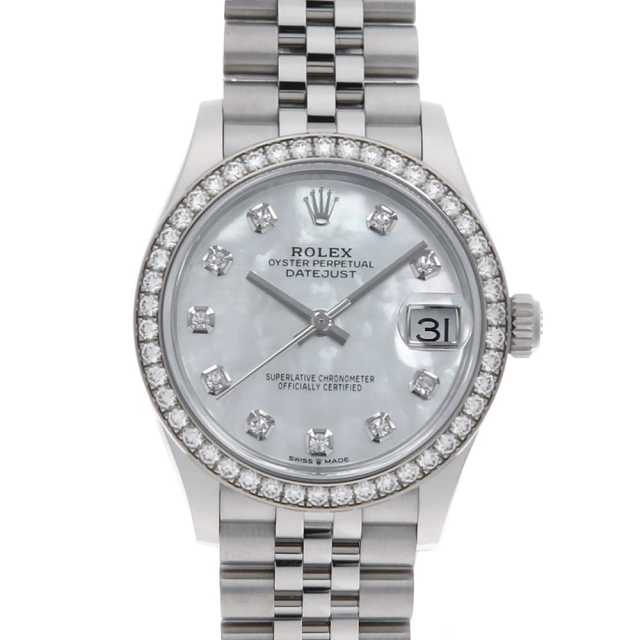 278384RBR ホワイトシェル ROLEX（ロレックス）デイトジャスト31 中古