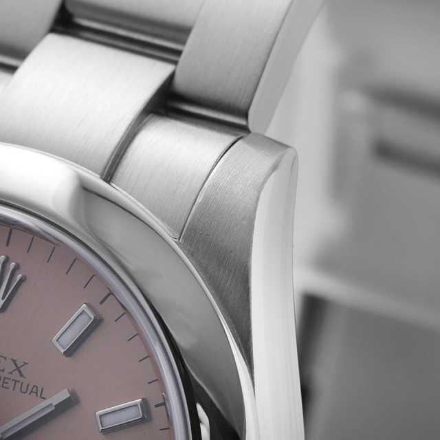 177200 ピンク ROLEX（ロレックス）オイスターパーペチュアル 中古
