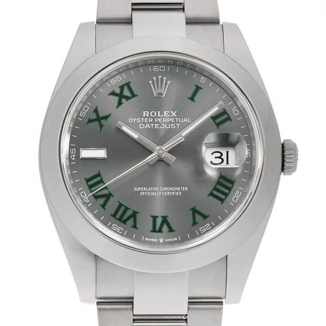 ロレックス デイトジャスト 126300 メンズ 中古