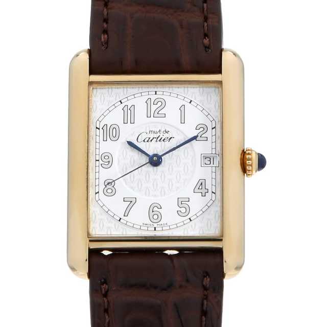 W1013954 ホワイト Cartier（カルティエ）マストタンク LM 中古 | 東京