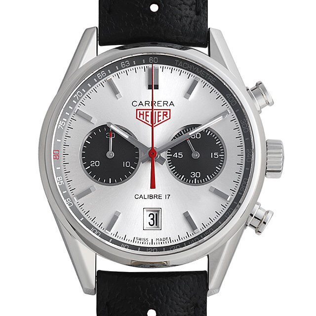 タグホイヤー カレラ クロノグラフ ジャックホイヤーキャリバー17 CV2119.BA0722 中古 メンズ