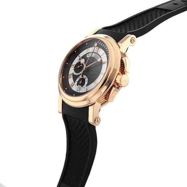 5827BR/Z2/5ZU ブラック Breguet（ブレゲ）マリーンII クロノ