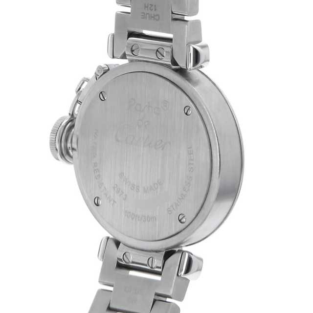 カルティエ ミスパシャ 27mm W3140008 レディース 腕時計【Aランク  