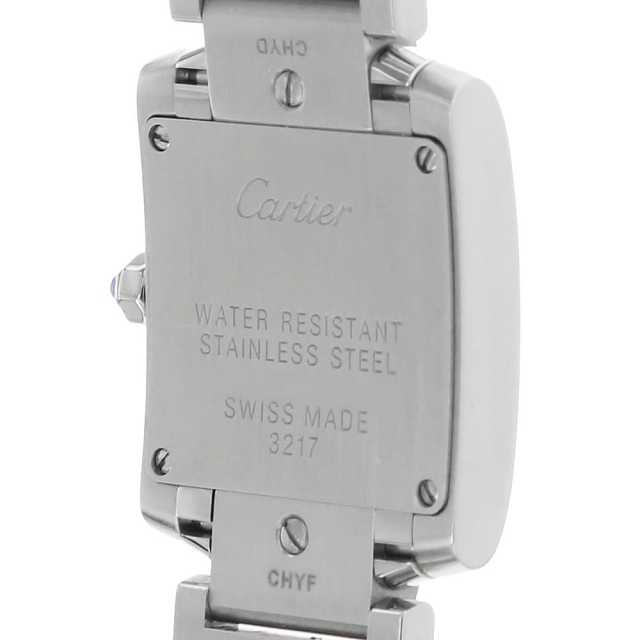 ★最終価格★SALE【6wce0379】カルティエ タンクフランセーズSM W51008Q3 アイボリー文字盤【中古】腕時計 レディース W51008Q3 アイボリー Cartier（カルティエ）タンクフランセーズ SM