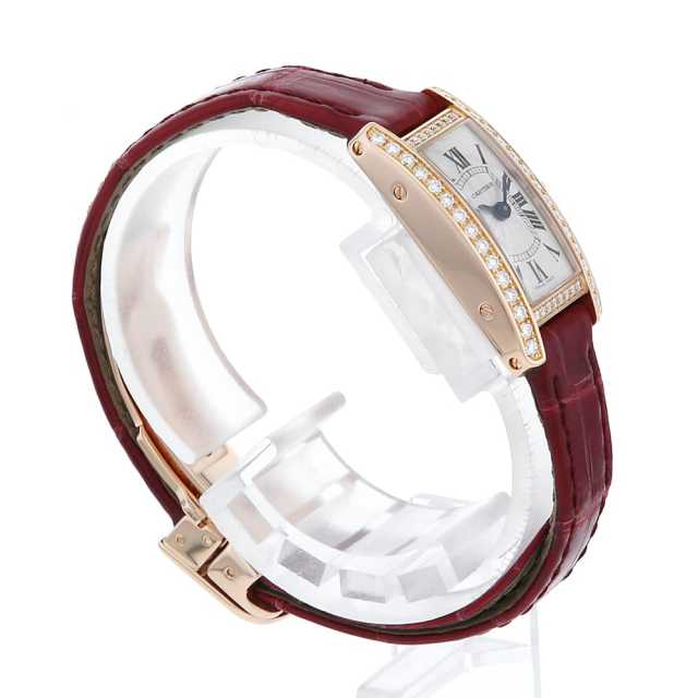 カルティエ ミニタンクアメリカン WB710014 レディース 中古 腕時計 WB710014 シルバー Cartier（カルティエ）ミニタンクアメリカン 中古