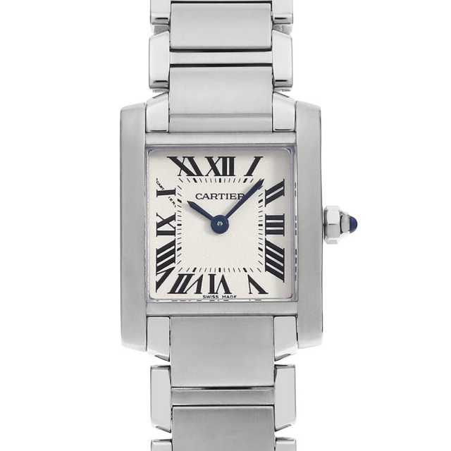カルティエ タンクフランセーズ W51008Q3 レディース 中古