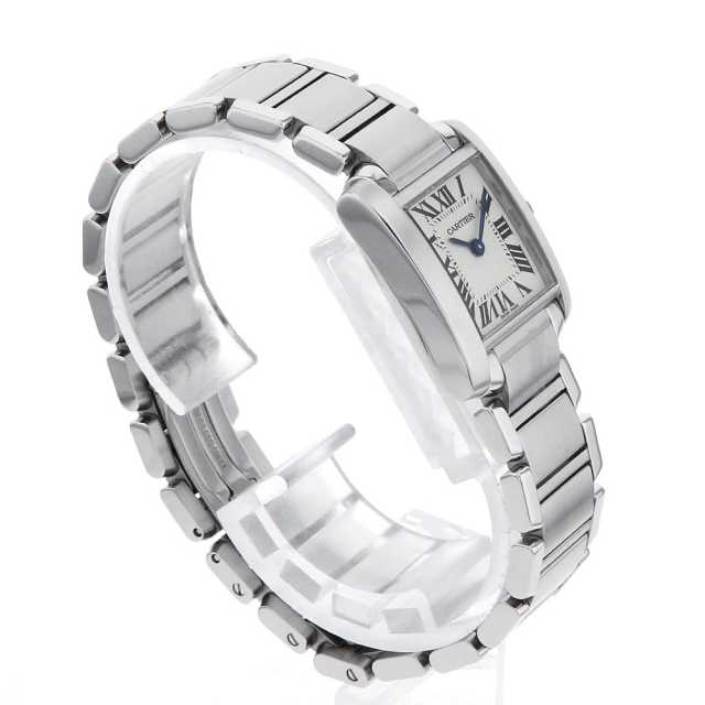 カルティエ タンクフランセーズ W51008Q3 レディース 中古