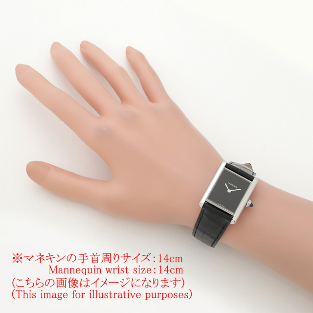 WSTA0072 ブラック Cartier（カルティエ）タンク マスト ドゥ