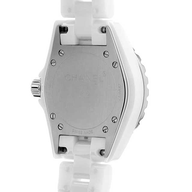 CHANEL 時計　J12 H1628 余りコマ H1628 ホワイト CHANEL（シャネル）J12 白セラミック 中古