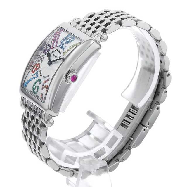 フランクミュラー ロングアイランド 902QZ MAG COL OAC レディース 中古