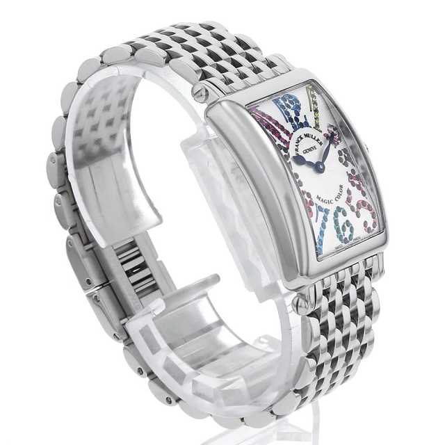 フランクミュラー ロングアイランド 902QZ MAG COL OAC レディース 中古