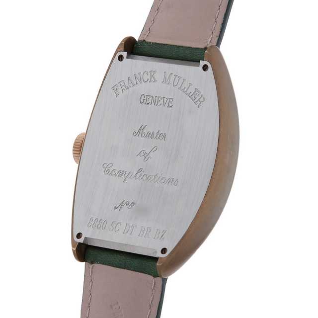 フランクミュラー トノーカーベックス 8880SC DT BR BZ AC メンズ 中古