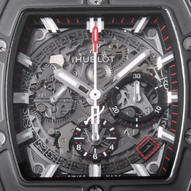 かおぴ様　X643 X717 641.CI.0173.RX スケルトン HUBLOT（ウブロ）スピリット オブ