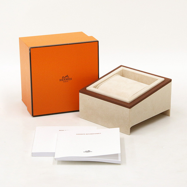 【新品 】初期バンダイ☆エルメス☆バンザイ HH1.131 ホワイトシェル HERMES（エルメス）Hウォッチミニ 中古