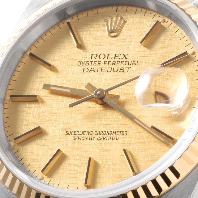 16233 シャンパンモザイク ROLEX（ロレックス） デイトジャスト 中古  