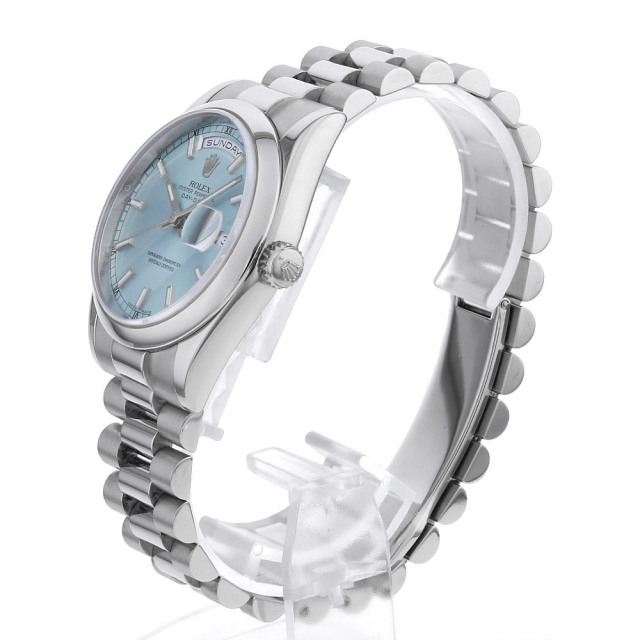 118206 アイスブルー ROLEX（ロレックス）デイデイト 中古 | 東京