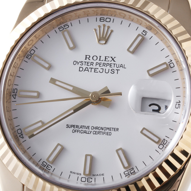 未開封！POCKETALK [S] ホワイト 116138 ホワイト ROLEX（ロレックス）デイトジャスト 中古