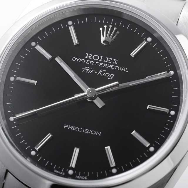 14000M ブラック ROLEX（ロレックス）エアキング 中古 | 東京・大阪の  