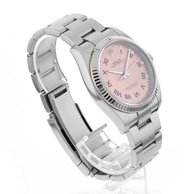 116034G ピンク ROLEX（ロレックス）オイスターパーペチュアル 11P