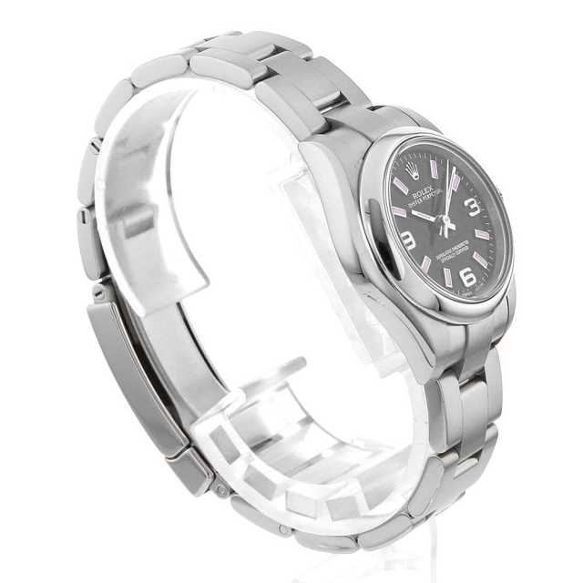176200 ブラック ROLEX（ロレックス）オイスターパーペチュアル 中古  