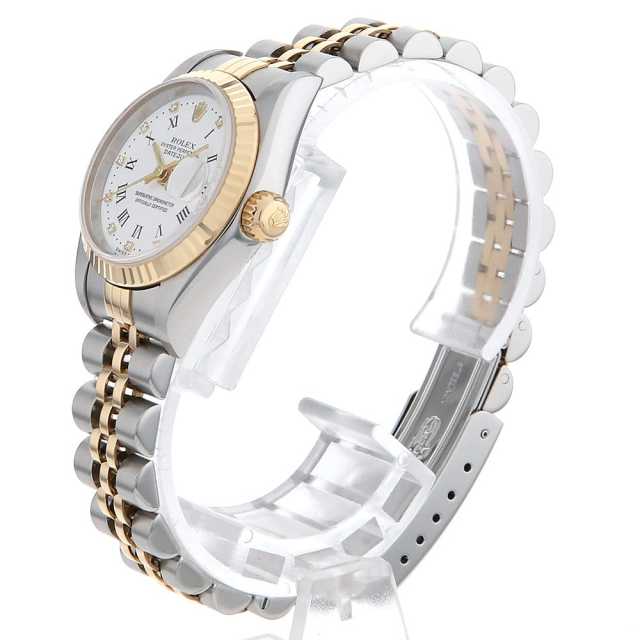 レンタル商品【79173G】ROLEX デイトジャスト 10Pダイヤ ｜カリトケ