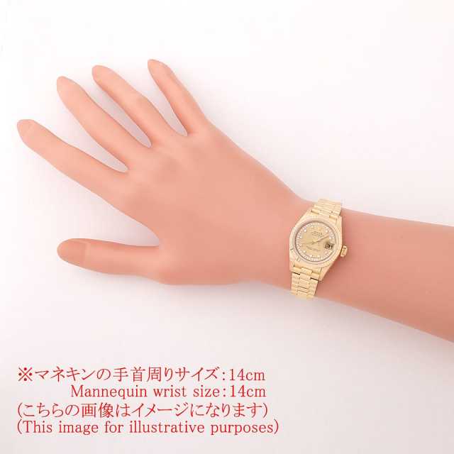 69178LB シャンパン ROLEX（ロレックス）デイトジャスト サークル