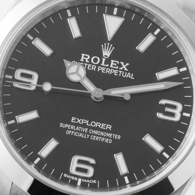214270 ブラック ROLEX（ロレックス）エクスプローラーI 後期型