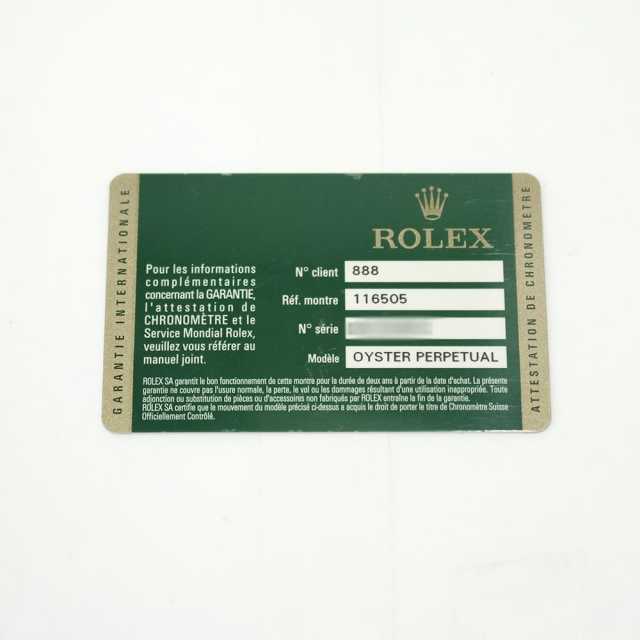 ロレックス デイトナ 116505 メンズ 中古