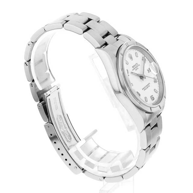 15210 ホワイト ROLEX（ロレックス）オイスターパーペチュアル デイト