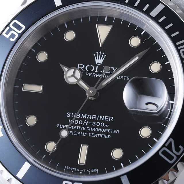 16610 ブラック ROLEX（ロレックス）サブマリーナ デイト 中古 | 東京