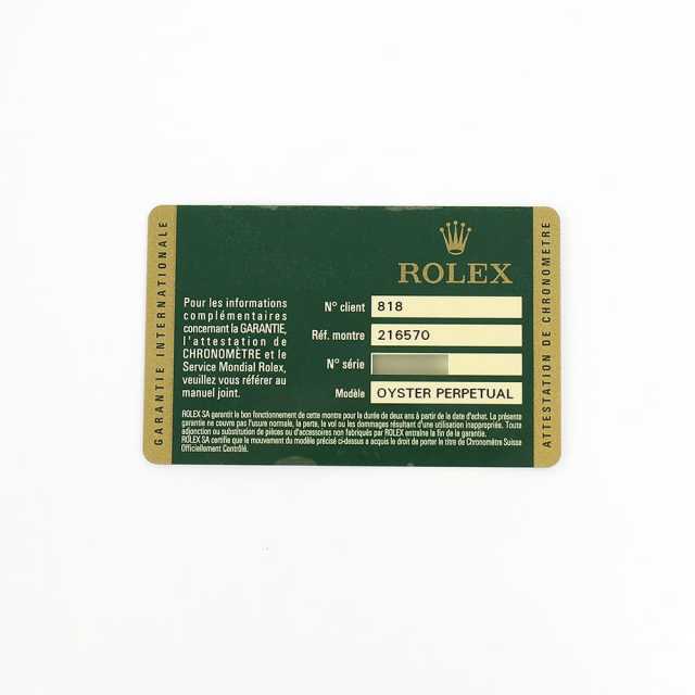 ロレックス エクスプローラー 216570 メンズ 中古